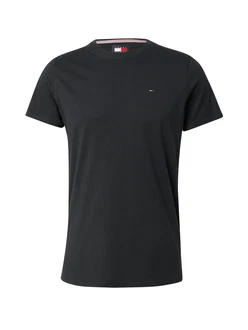 Tommy Jeans T-Shirt rot/schwarz/weiß