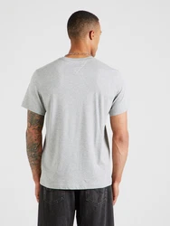 Tommy Jeans T-Shirt marineblau/hellgrau/feuerrot/weiß