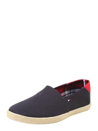 Espadrilles 'Easy Summer' beige / nachtblau / feuerrot