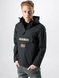 NAPAPIJRI Funktionsjacke 'RAINFOREST' schwarz