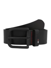 Tommy Jeans Ledergürtel METAL LOOP 4.0 schwarz