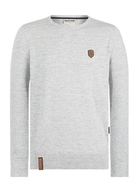 Pullover ''''Mdma macht aha'''' hellgrau