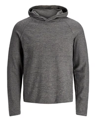 JACK & JONES Leichter Strickpullover grau