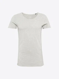 JACK & JONES T-Shirt JORACIDBAS hellgrau