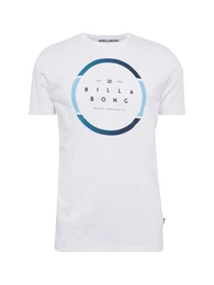 BILLABONG T-Shirt blau / weiß