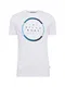 BILLABONG T-Shirt blau / weiß