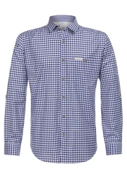 Hemd ''''Campos3'''' blau / weiß
