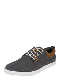 Sneaker grey denim / braun