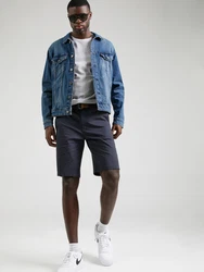 INDICODE JEANS Shorts 'Conor' blau
