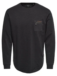 Only & Sons Sweatshirt grau