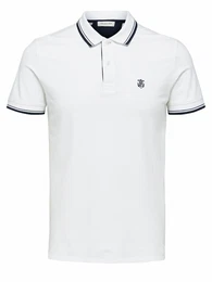 Poloshirt ''''SHHNEWSEASON'''' weiß