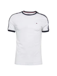T-Shirt weiß / navy