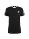 ADIDAS ORIGINALS T-Shirt ''''3-Stripes'''' schwarz / weiß