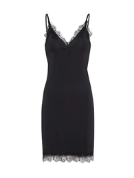 Šaty 'Strap' černá