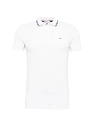 Tommy Jeans Poloshirt TJM ESSENTIAL DETAIL weiß