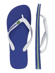 HAVAIANAS Zehentrenner Brasil blau/weiß
