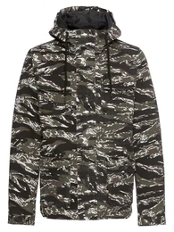Jacke oliv / schwarz / weiß