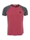 Naketano T-Shirt The Kumite basaltgrau / pitaya