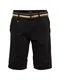 INDICODE JEANS Chino-Shorts ''''Royce'''' schwarz