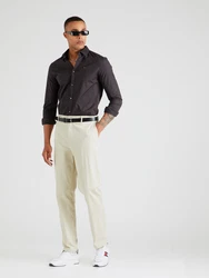 Tommy Jeans Herren Freizeithemd Original Stretch Regulär Slim Fit schwarz