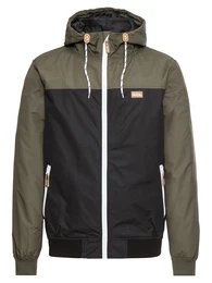 Jacke ''''Auf Deck'''' oliv / schwarz / braun / weiß