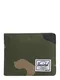 Herschel Roy + Coin Geldbörse RFID 11 cm hellbraun / khaki / schwarz