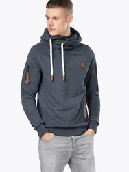 naketano Sweatshirt Kapuzenpullover camel/indigo