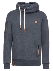 naketano Sweatshirt Kapuzenpullover camel/indigo