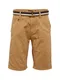 INDICODE JEANS Chino-Shorts ''''Royce'''' cognac