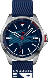 LACOSTE Uhr navy / silber
