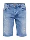 Only & Sons Shorts BLUE DAMAGE blue denim