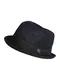 Chillouts Trilby Strohhut Kawasakie blau / schwarz