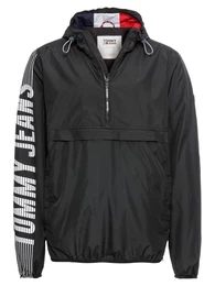 Tommy Jeans Übergangsjacke TJM GRAPHIC PULLOVER ANORAK schwarz