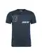 Tommy Jeans T-Shirt TJM BLOCK LOGO dunkelblau / feuerrot / weiß