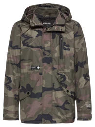 Jacke ''''Scuti'''' braun / khaki / schwarz / weiß