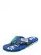 Tommy Jeans Zehentrenner Beach blau / grün / weiß