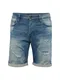 JACK & JONES Jeans Shorts JJIRICK JJICON SHORTS GE 796 STS blue denim