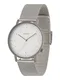 Komono Armbanduhr LEWIS MESH silber