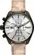 DIESEL Chronograph MS9 CHRONO, DZ4472 (Set, 2 tlg.) beige / braun / dunkelgrün