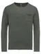 Key Largo Pullover ''''MST MONACO round'''' dunkelgrün