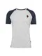 Naketano T-Shirt Dachrinne indigo / grau