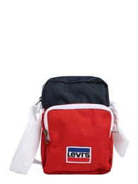LEVIS Kleine Umhängetasche L Series dunkelblau / rot