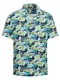 Review Hemd BOWLING SHIRT navy / grün