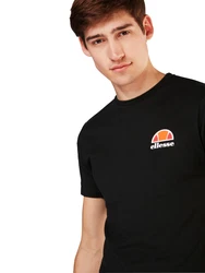 ELLESSE T-Shirt 'Canaletto' orangerot/schwarz/wei