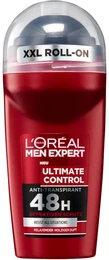 L''''Oréal Paris men expert Ultimate Control, Deo Roll-On rot / schwarz