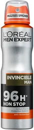 L''''Oréal Paris men expert ''''Invincible Man'''', Deo-Spray grau / orange / schwarz