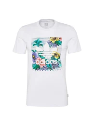ADIDAS ORIGINALS T-Shirt BB FLRL TEE mischfarben / weiß