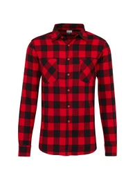 Hemd rot / schwarz