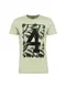 !Solid T-Shirt Nova pastellgrün / schwarz