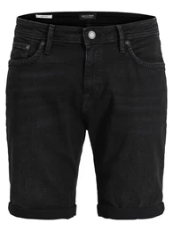 JACK & JONES Jeansshorts schwarz